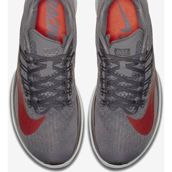 New Dark charcoal grey Crimson Nike Zoom Fly mens 9 US 42.5 EUR racing flats main image 6